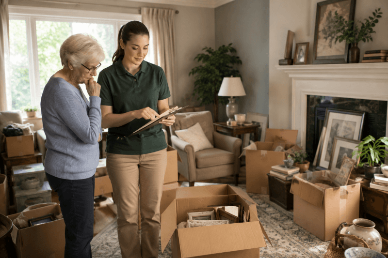 Estate cleanout consultation